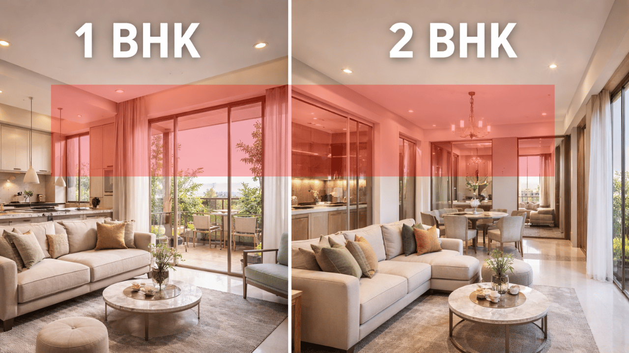 1 BHK vs 2 BHK: Which Flat Is the Smarter Investment?