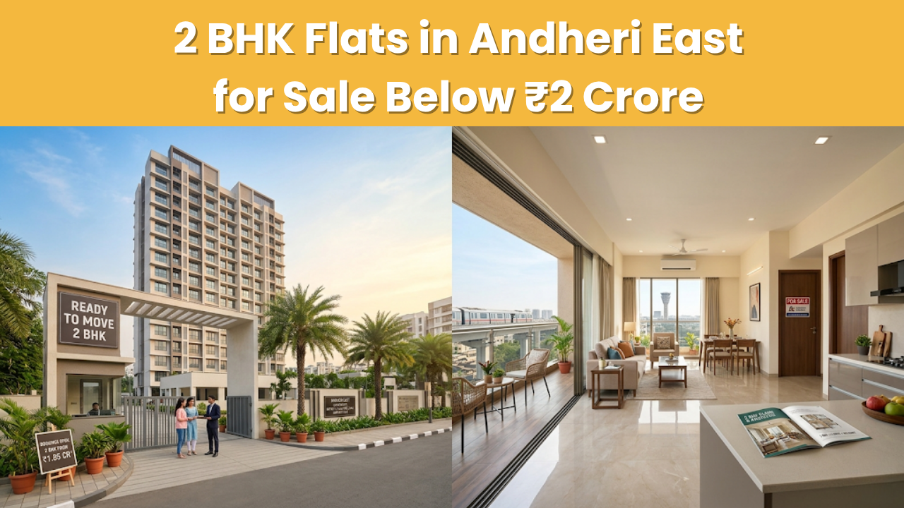 Modern 2 BHK flats in Andheri East Mumbai under 2 crore with premium amenities and connectivity