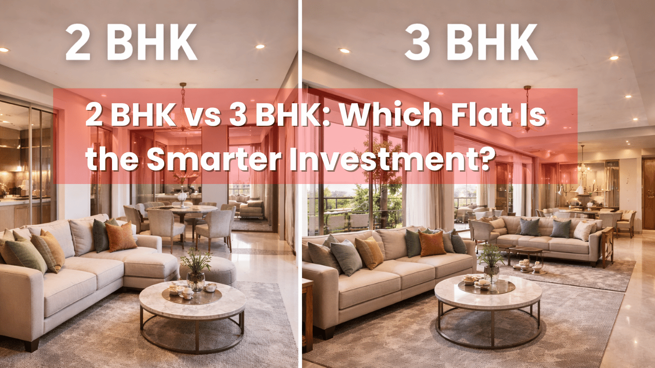 2 BHK vs 3 BHK: Which Flat Is the Smarter Investment?