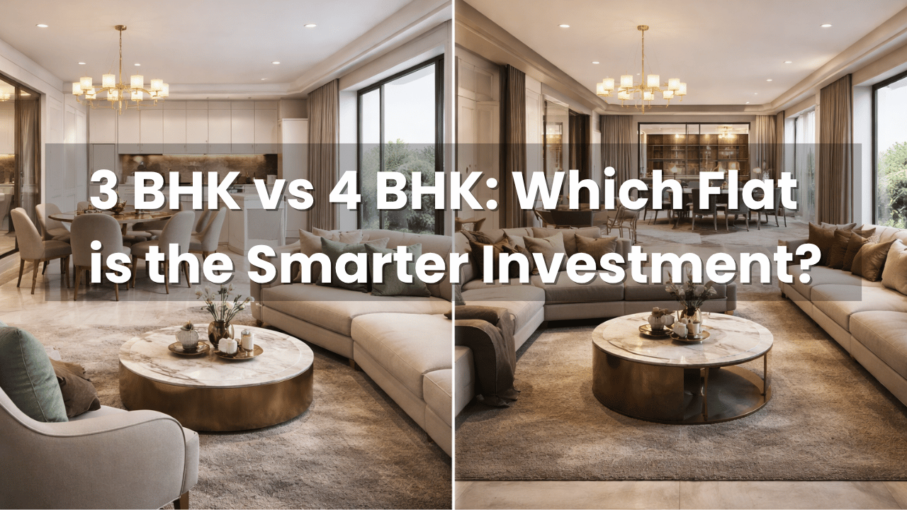 3 BHK vs 4 BHK: Which Flat Is the Smarter Investment?