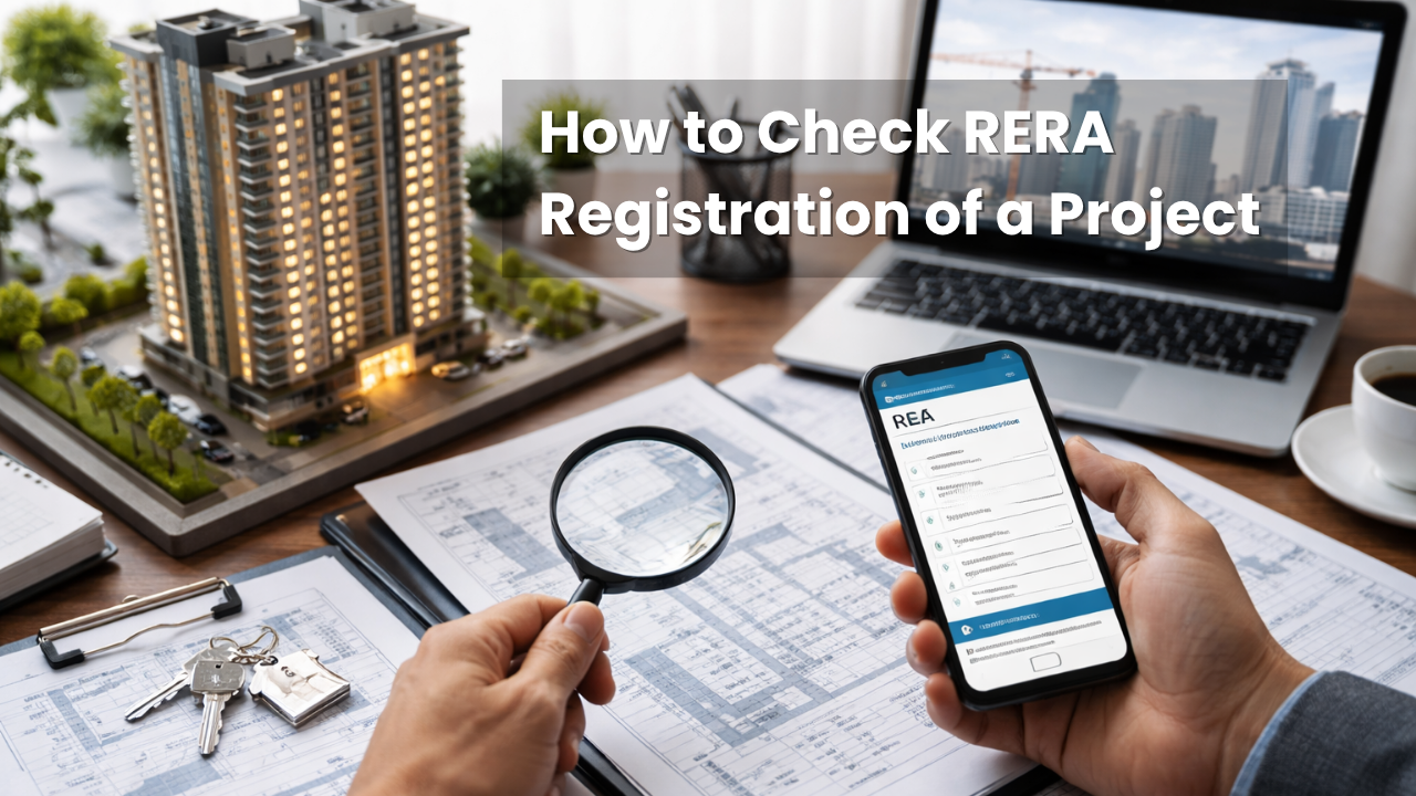 Step-by-step process to check RERA registration of a real estate project on official RERA website India