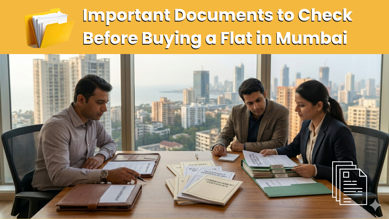 Important Documents to Check Before Buying Flat in Mumbai
