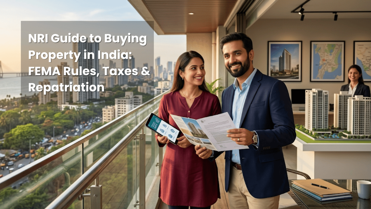 NRI Guide to Buying Property in India: FEMA Rules, Taxes & Repatriation