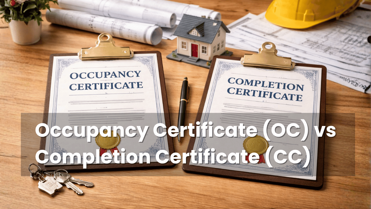 Occupancy Certificate (OC) vs Completion Certificate (CC)