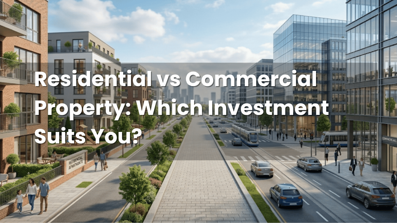 Residential vs Commercial Property: Which Investment Suits You?