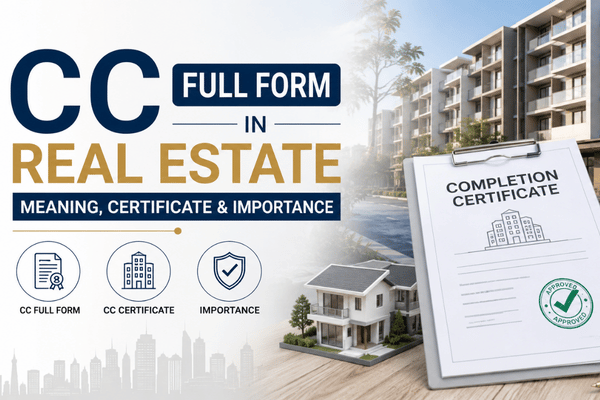 Commencement Certificate (CC) document for a residential building project, showing construction approval and occupancy readiness details.