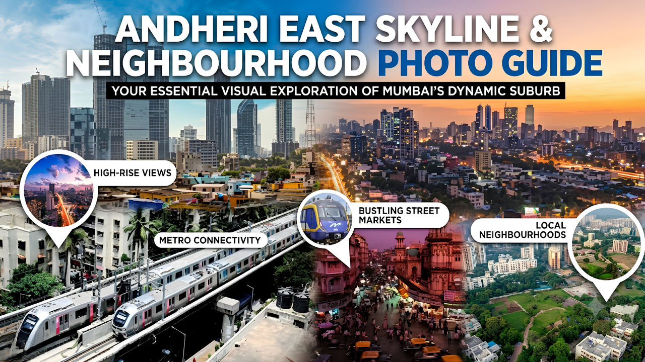 Andheri East Mumbai skyline and residential neighbourhood