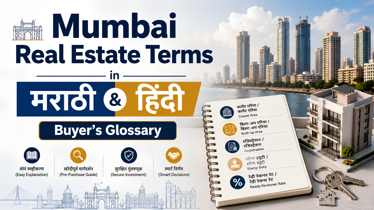 Mumbai real estate terminology explained in Hindi and Marathi