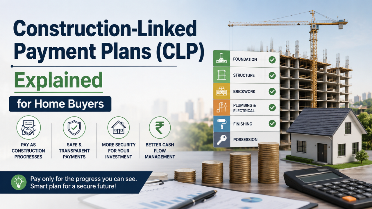 Construction-Linked Payment Plans (CLP) Explained for Home Buyers